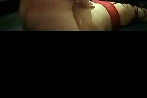 Housewife's wet pussy and ass get fingered and choked by her man 😈