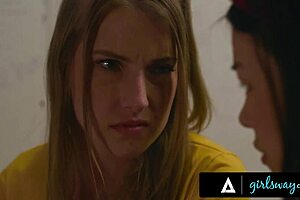 Girlsway - Alex Coal Has Massive Squirting Orgasms from Femdom Camp Counselor in Front of Everyone