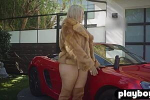 Glamorous Big Ass Milf Pornstar Alexis Texas Feels Exposed Posing Naked In The Sport Car