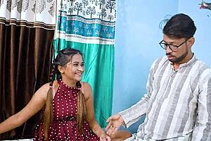 school girl has first sex with monster cock outdoors!