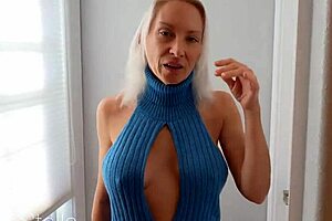 Blonde Submissive Feels Emotional About Another Man's Cum In Her Pussy