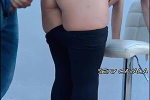 brazilian milf hired for blowjob but wanted more