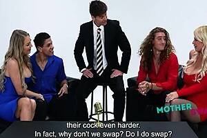 I breed my best friend's step mom while he nails mine in this taboo encounter.