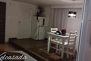 My husband hired a guy to fuck me while he watches and jerks off, part 2