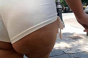 Walking In Public Wearing Mini Shorts