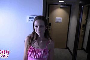 Watch Nadia Noja Take Load from Stepdad in POV!