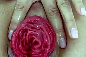 Watch the destroyed anal prolapse up close in this extreme play.