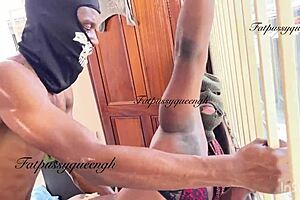 First Time Ebony Model Gets Intensely Fucked By Two Monster African Mature Men Ending In Creampie No Mercy