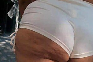 Walking In Public Wearing Mini Shorts