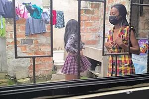 housewives make homemade porn after laundry