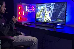 wife competing against spider-man game