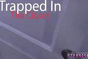 euro mature teen and big tit facial with suspended step sis.