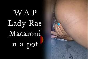 Lady Raex Wet Ass Pussy Masturbation Close Up