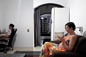 mistress says, 'time to punish the cheating wife with licks and creampie.'