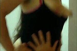 Latina Wife Rides Like Prostitute In New Year Assfucking