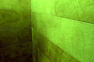 Spying on friend's wife bathing, she invites me in