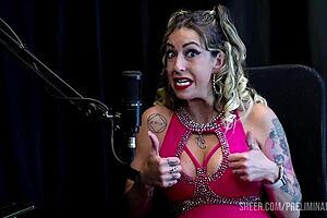 let's dive into julia fontanelli's best moments on preliminares podcast with bia hot - part 2, featuring sexy group outdoor teasing and big ass curvy swingers in see through outfits.