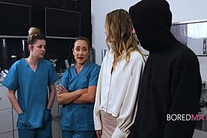 boss lady doesnt notice getting fucked by a stranger.