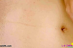 lovely blonde beauty reveals her stunning figure in pov interview