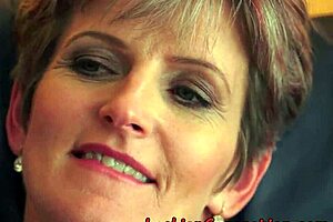 Granny Fingerfucks Babe Hard!