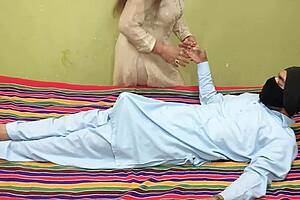 Does the servant extinguish the bhabhi's pussy fire with his thick cock?