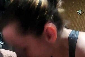 ivy19921 gives amazing blowjob and swallows