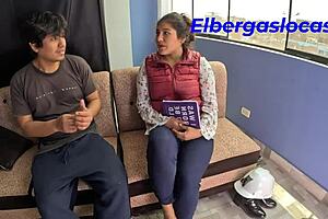 Fucking the construction engineer, she accepted with her body.