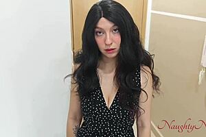 I feel so conflicted saving my step-son by fucking his school bully with my big tits and squirting pussy