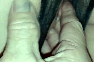 I film my 59yo Tennessee slutwife's dildo fuck