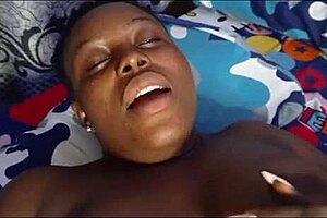 Horny milf gets a good dicking after fingering herself