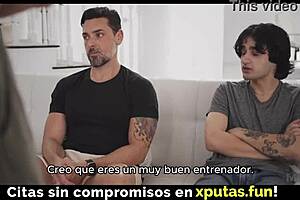 two guys fuck a hot blonde spanish submissive 😍 homemade creampie