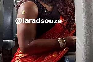 Lara dsouza's bold bus crossdressing