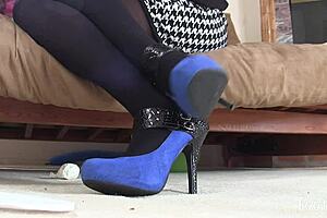 I Feel So Attracted to These Beautiful Suede Shoes with Their Cute Leather Details