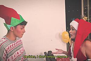 Cheating On Mama Noel With Passionate Christmas Fuck