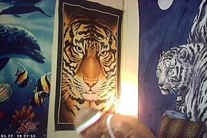 First timer bombshell contrasts tight body with big tits on Italian machine