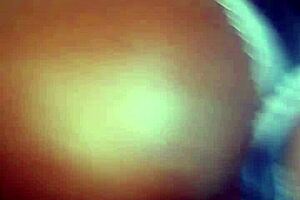 The ebony milf bends over for some homemade doggystyle