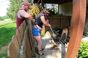 Best of wedgies - part 1. Milf slut flashes asshole outdoor.