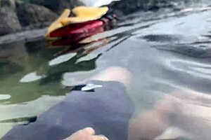 A Stranger Feeds My Sperm To Fish In Front Of Everyone