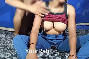 Hot college girlfriend fucked boyfriend in homemade riding scene