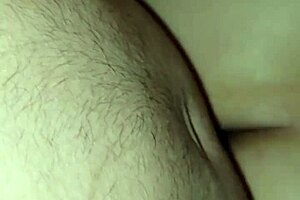 Filling Big White Ass With Cream