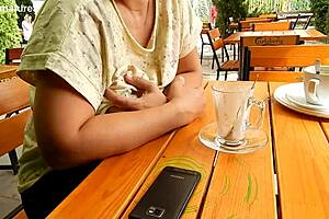 i'm flashing my hairy tits