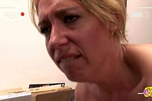 hey those blondes stevie lix and trillium hit up a dirty audition for some taboo lesbian sex with orgasm fingering 😈👅