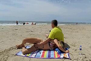 How did this stranger MILF with big natural tits make me cum publicly with a handjob?