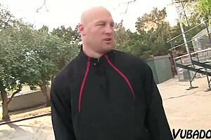 Obese Blonde With Big Tits Gets A Facial