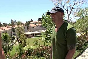 Blonde MILF Evelin slammed intensely by huge throbbing cock