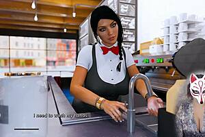 anna starts an exciting affection journey in episode 2 with subtle upskirt moments