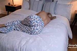 step mom wakes to step son's hard cock