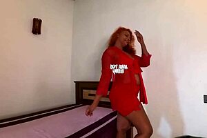 my boss birthday party turns into hard fuck with big black dick cum shower