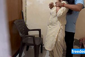 Devar sneaks anal on desi bhabhi without permission in homemade session