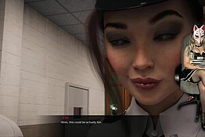 what's with this hijab milf prison guard without panties?